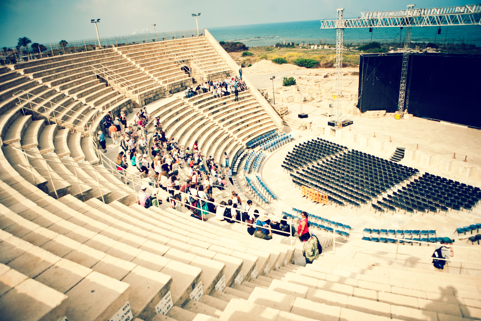 Caesarea By The Sea Amphitheater