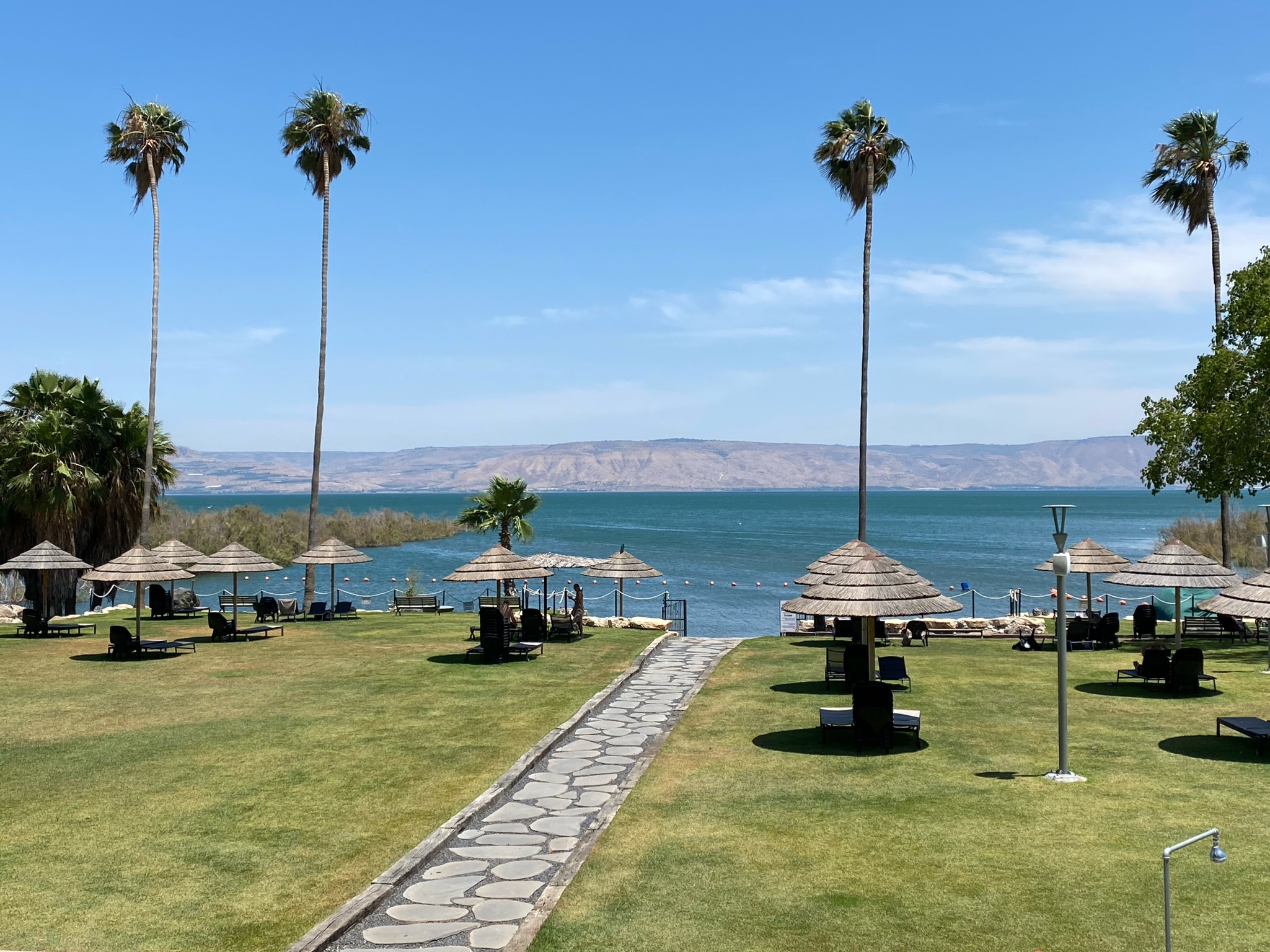 The Sea of Galilee is as beautiful as ever