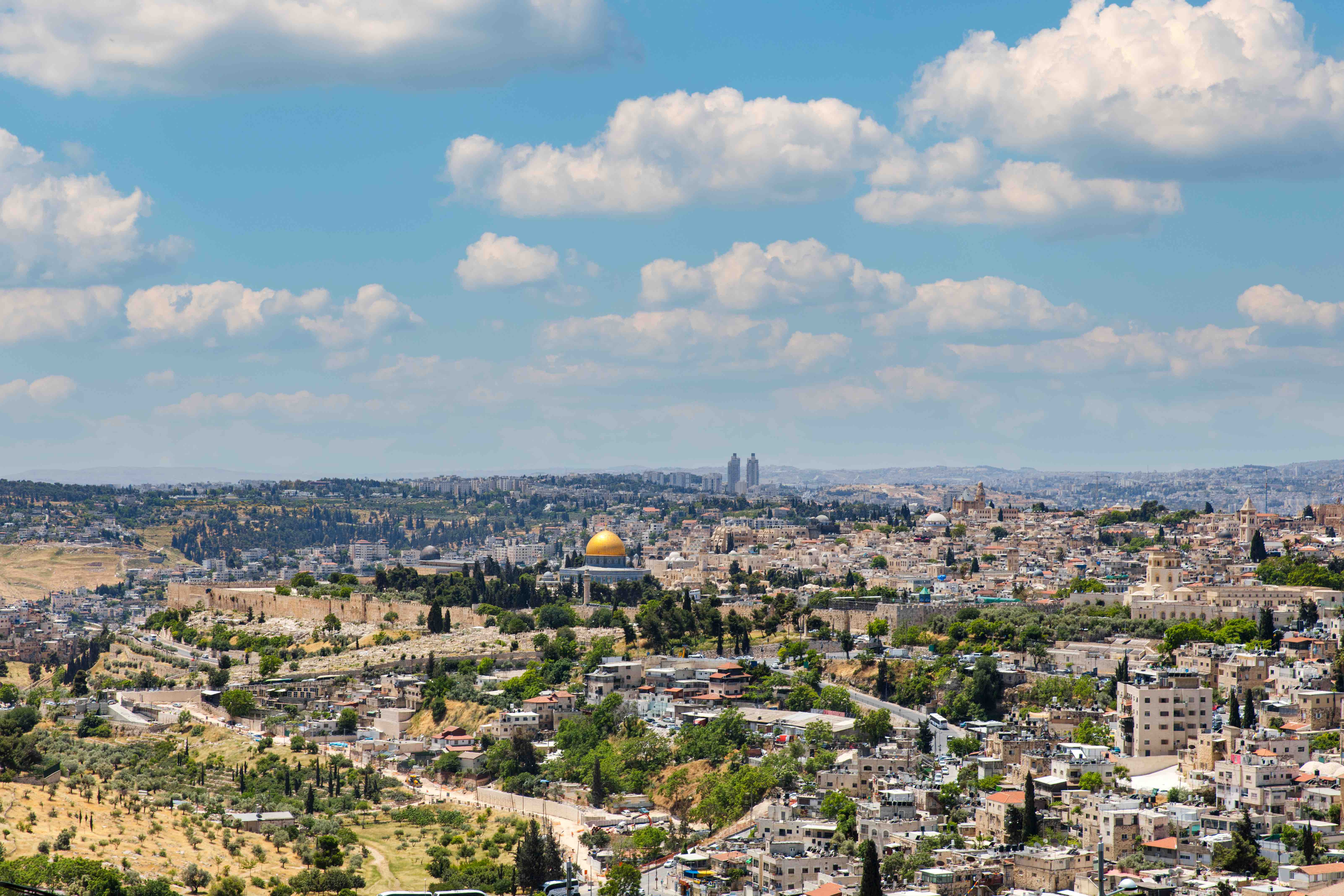 Skyline of Jerusalem, Israel